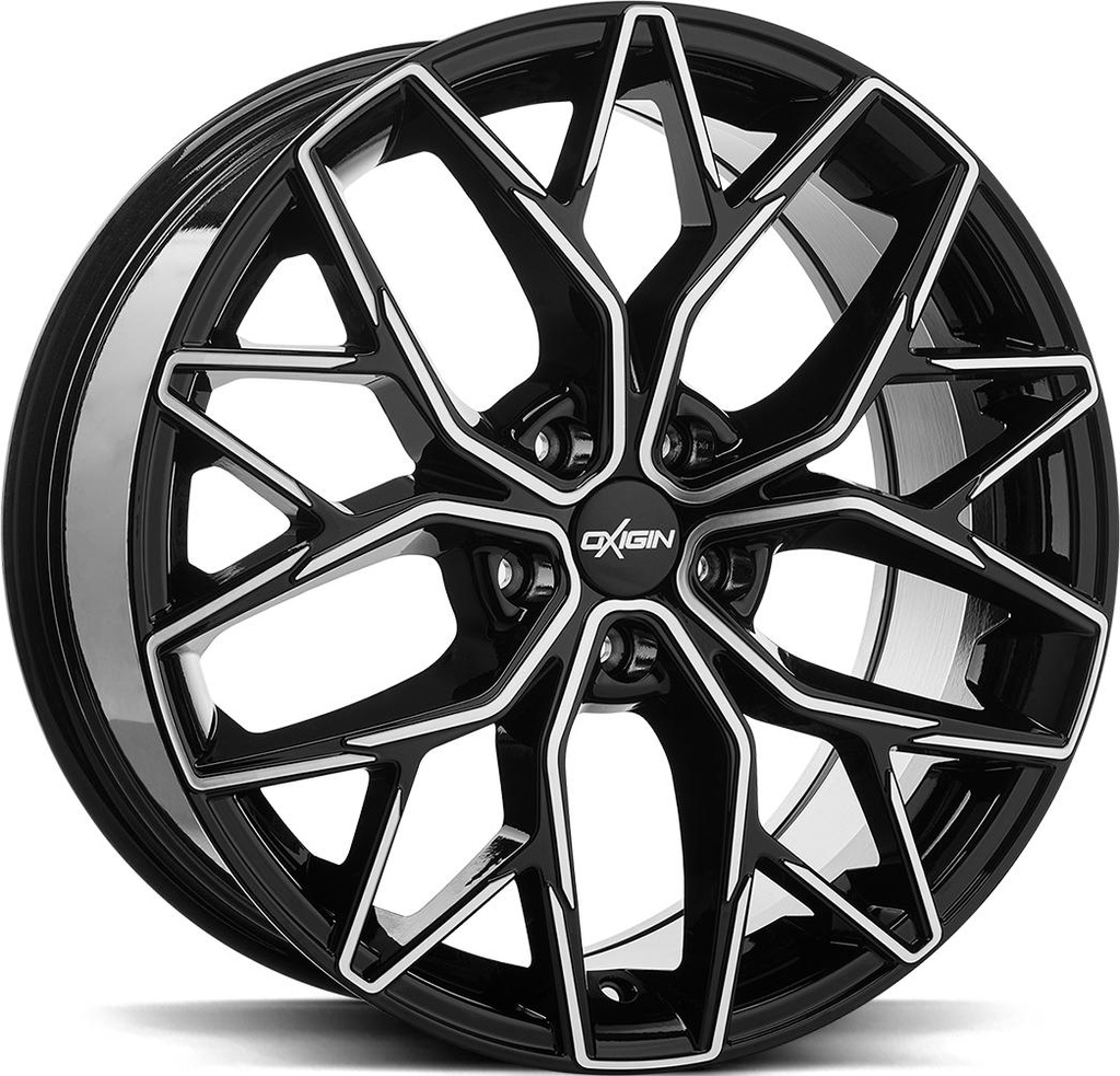 OXIGIN OXID BLACK FULL POL 8.5x19 5/108 ET38 CB72.6