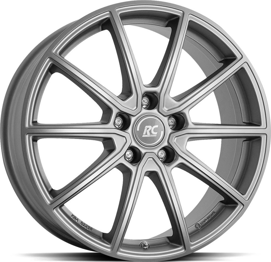 BROCK RC32 FERRIC GREY MATT 7x17 5/112 ET38 CB66.6