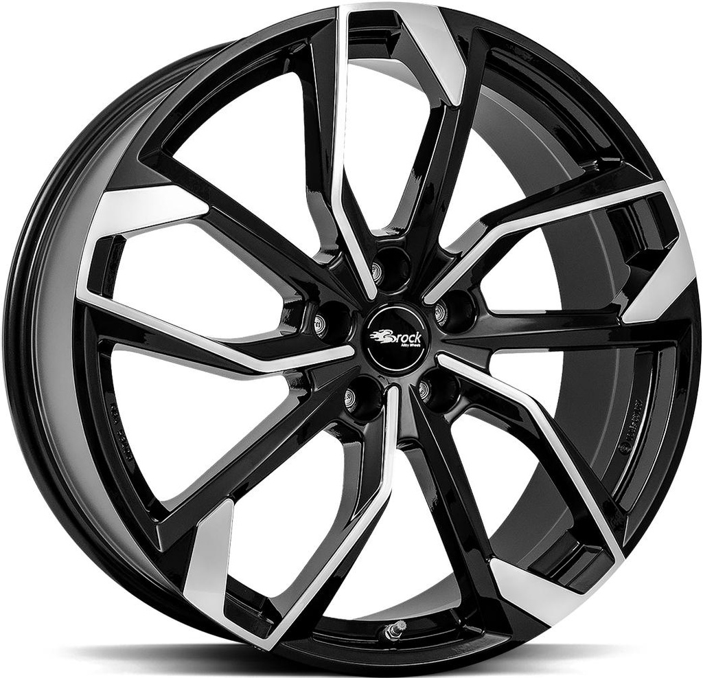 BROCK RC34 BLACK FULL POL 8.5x20 5/112 ET33 CB66.6