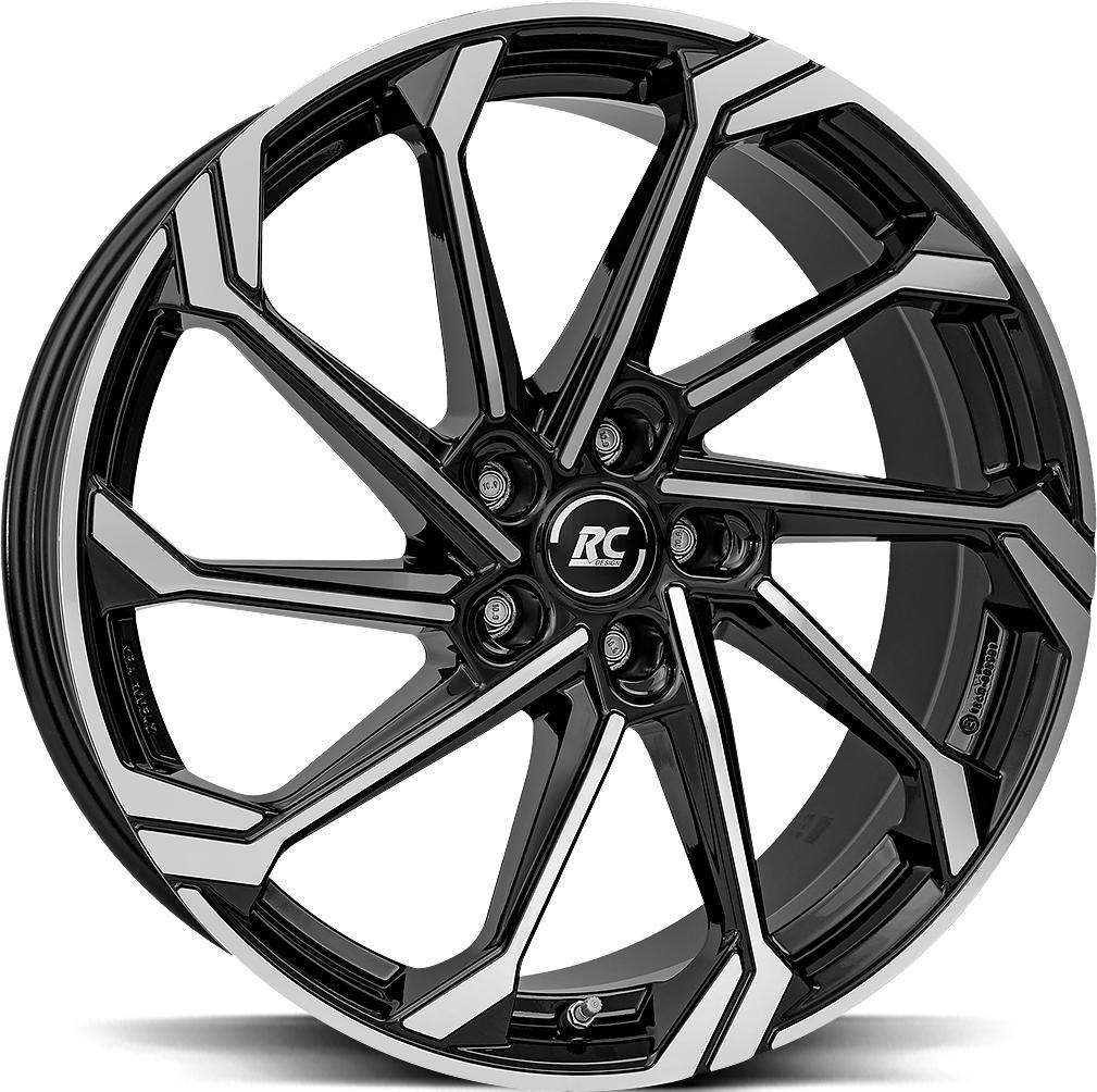 BROCK RC36 BLACK FULL POL 8x19 5/112 ET25 CB57.1