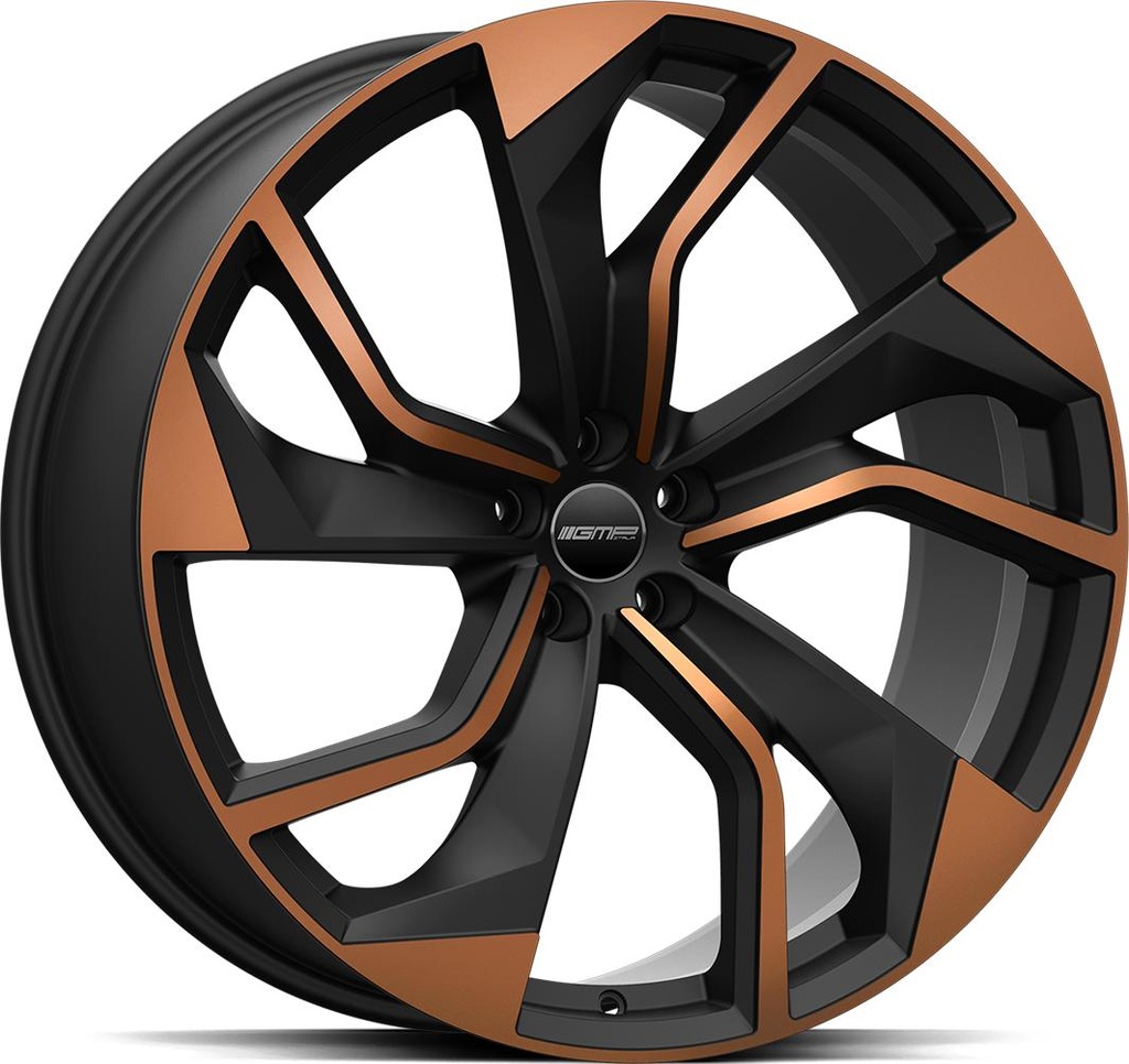 GMP REBEL SATIN BLACK BRONZE DIAM 10x22 5/130 ET38 CB66.5