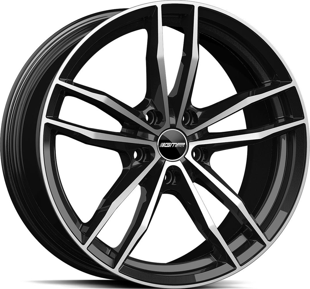 GMP SWAN BLACK DIAM 7.5x17 5/108 ET30 CB65.1