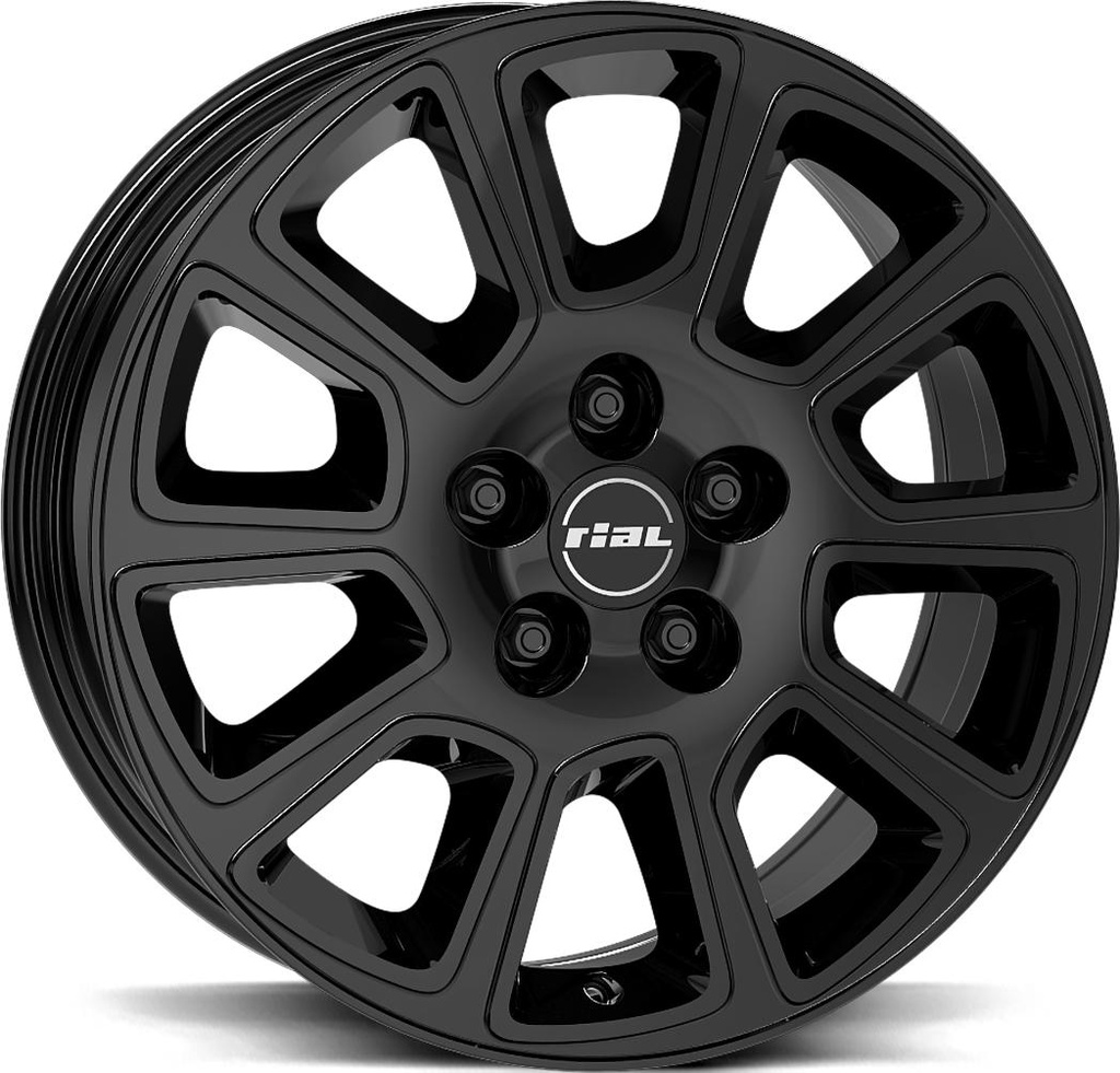 RIAL TRANSPORTER 2 DIAM BLACK 7x17 5/118 ET68 CB71.1