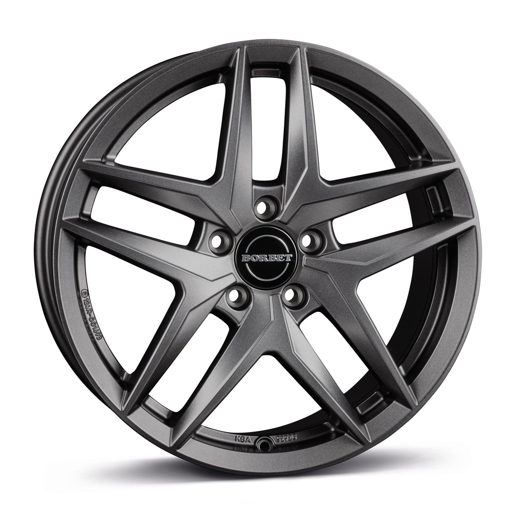 BORBET Z DARK GREY MATT 7.5x18 5/112 ET48 CB57.1