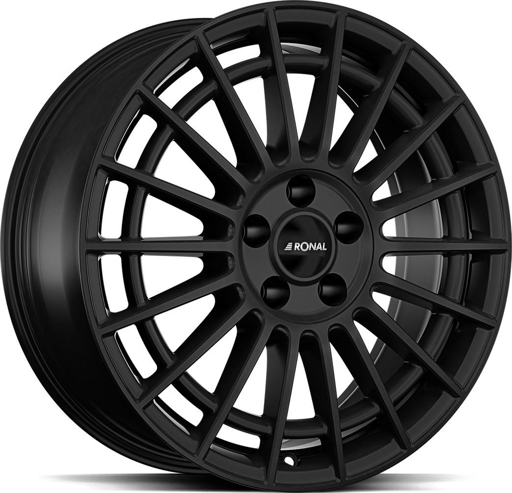 RONAL R73 JET BLACK MAT 8.5x19 5/112 ET30.1 CB66.5