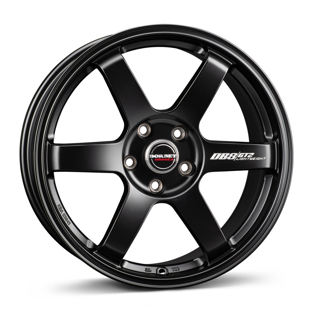BORBET DB8GT2 BLACK MATT 7x17 4/100 ET30 CB64.1