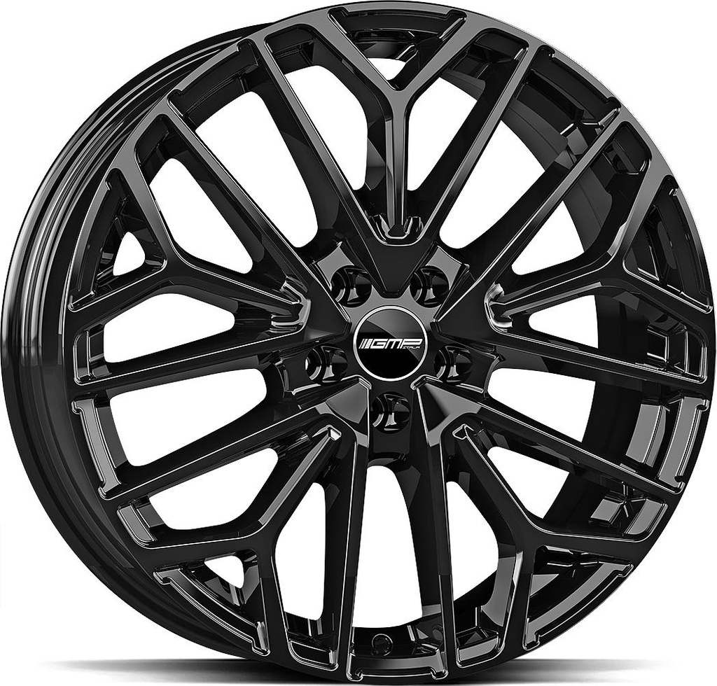 GMP MATERIA GLOSSY BLACK 8.5x21 5/112 ET30 CB66.6
