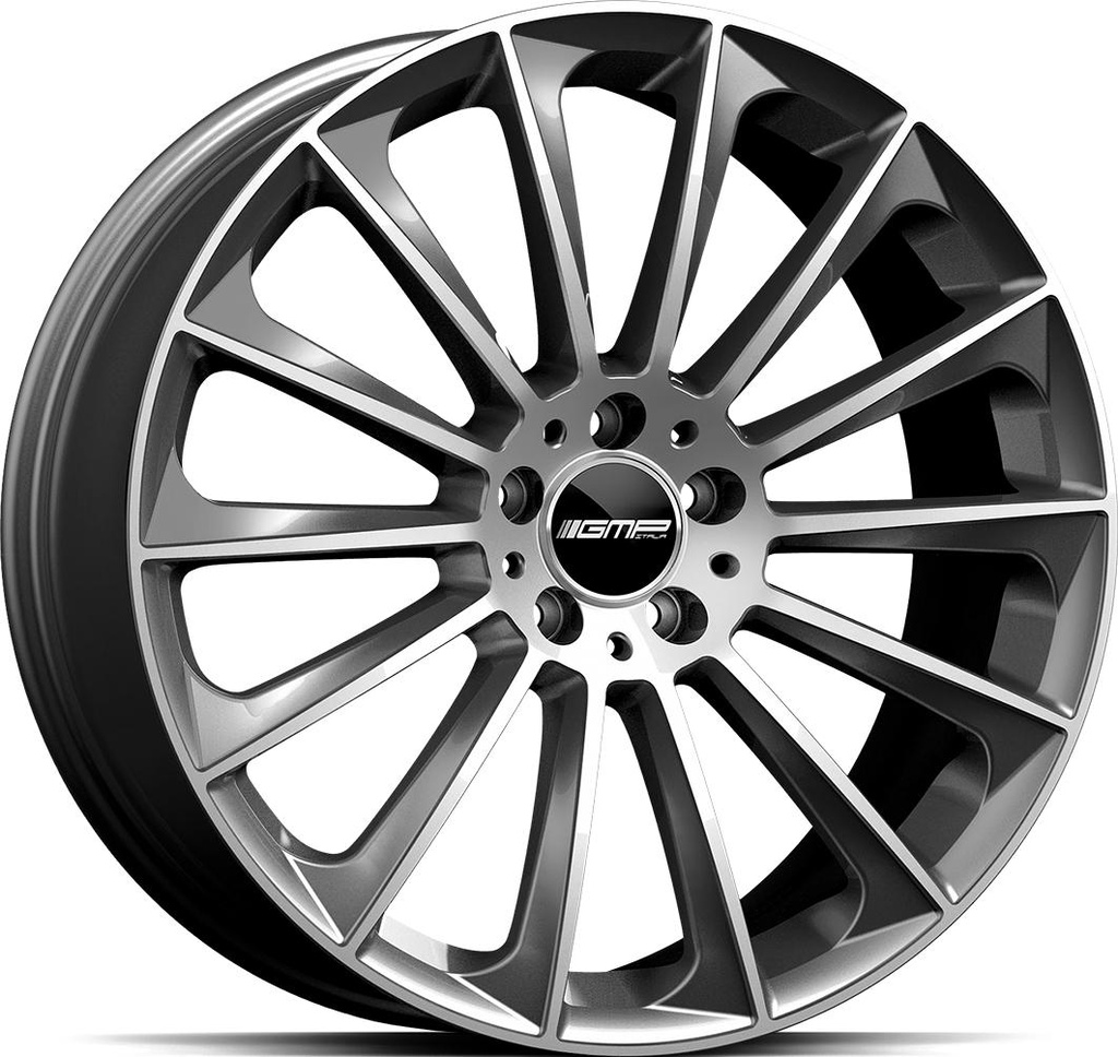 GMP STELLAR SILVER 11x22 5/112 ET15 CB66.6