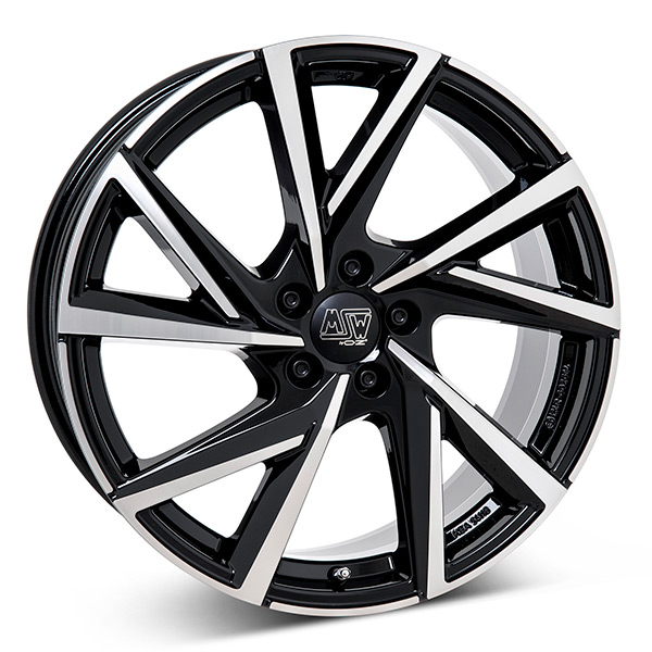 MSW 80 G.BLK/POL 6.5x18 5/112 ET38 CB57.1