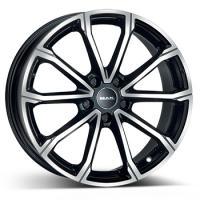 MAK DAVINCI BLK/POL 8x19 5/112 ET45 CB57.1