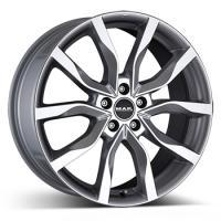 MAK HIGHLANDS SILVER 9x21 5/120 ET43 CB72.6