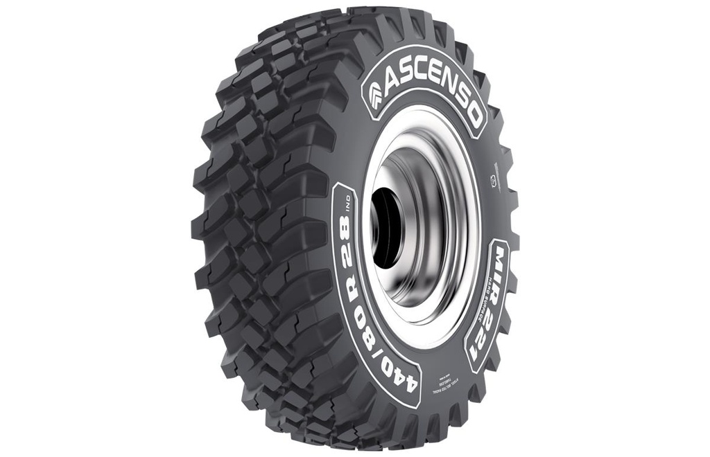 340/80R18 143A8 ASCENSO MIR 221 XL STEEL BELTED 7 VUODEN TAKUU