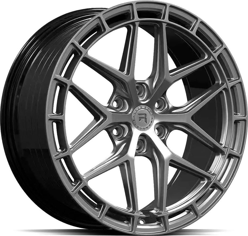 R-SERIES R21 HYPER SILV BLACK 8x18 5/120 ET50 CB65.1