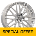 MEGA WHEELS CETUS SILVER 8x18 5/112 ET30 CB66.6