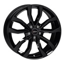 STATUSFÄLGAR UTECA GLOSS BLACK 8x18 5/114.3 ET45 CB70
