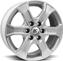 BROCK RC31 CRYSTAL SILV 7x17 6/139.7 ET20 CB106.1