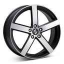 ETA BETA EROS M.BLK/POL 7.5x18 5/108 ET50 CB63.4