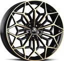 GMP A105 PIANO BLACK CHAMPAGNE 8.5x21 5/114.3 ET35 CB75