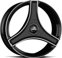 GMP A123 PIANO BLACK DIAM 10.5x22 5/114.3 ET43 CB67.1