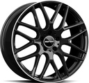 GMP BERGHEM BLACK DIAM LIP 10x23 5/130 ET48 CB71.6
