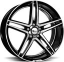 BROCK B33 BLACK FULL POL 8x17 5/120 ET35 CB72.6