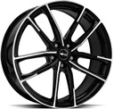 BROCK B38 BLACK FULL POL 8x18 5/114.3 ET49 CB72.6