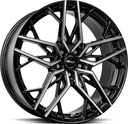 BROCK B44 BLACK FULL POL 8.5x19 5/112 ET25 CB66.6