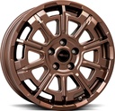 BROCK B45 BRONZE COPPER MATT 8x20 5/130 ET43 CB84.1