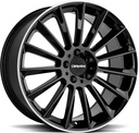 OXGIN FRITZ BLACK LIP POL 9x18 5/112 ET49 CB66.6