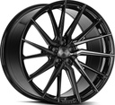 VOSSEN HF4T DOUBLE TINTED GLOSS BLACK 9x21 5/120 ET30 CB72.6