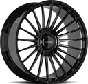 VOSSEN HF8 GLOSS BLACK 9.5x22 5/112 ET15 CB66.6