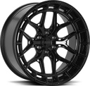 VOSSEN HFX1 GLOSS BLACK 8.5x17 6/139.7 ET35 CB106.1
