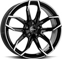 RIAL LUCCA DIAM BLACK POL 8x19 5/115 ET45 CB70.2