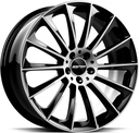 GMP STELLAR BLACK DIAM 9x22 5/112 ET37 CB66.6