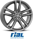 RIAL X10 METAL GREY 7.5x17 5/112 ET30 CB66.7