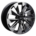 STATUSFÄLGAR ZENITH ANTHRACITE GREY FRONT POLISHED 9x20 5/112 ET42 CB57.1