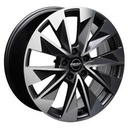MEGA WHEELS ZENITH ANTHRACITE GREY FRONT POLISHED 8x19 5/112 ET45 CB57.1