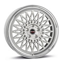 BORBET B SILVER RIM POL 7.5x16 4/100 ET25 CB64.1
