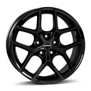 BORBET Y BLACK GLOSSY 7x17 5/112 ET30 CB72.5