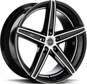 OXGIN EVOLUTION BLACK FULL POL 7.5x19 5/112 ET45 CB66.6
