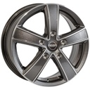 STATUSFÄLGAR HERCULES 5 ANTHRACITE GREY FRONT POLISHED 6.5x16 5/160 ET53 CB65.1