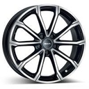 MAK DAVINCI BLK/POL 7x18 5/114.3 ET40 CB60.1