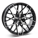 MSW 74 G.BLK/POL 8,5X19 5-114,3 E35 C64,1 60 8.5x19 5/114.3 ET35 CB64.1